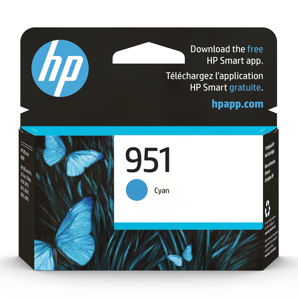 HP 951 Cyan Ink