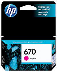 HP 670 Magenta Ink