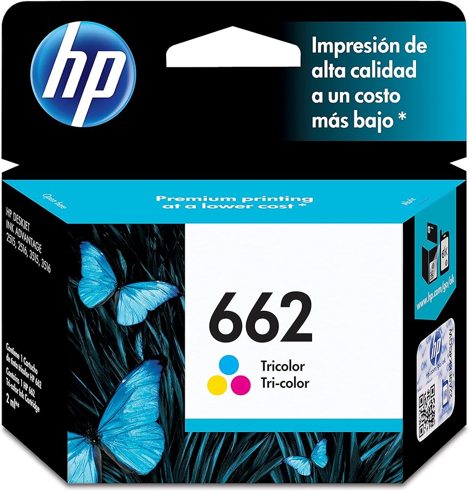 HP Ink 662 Tricolor