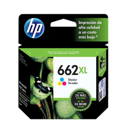 HP Ink 662XL Tricolor