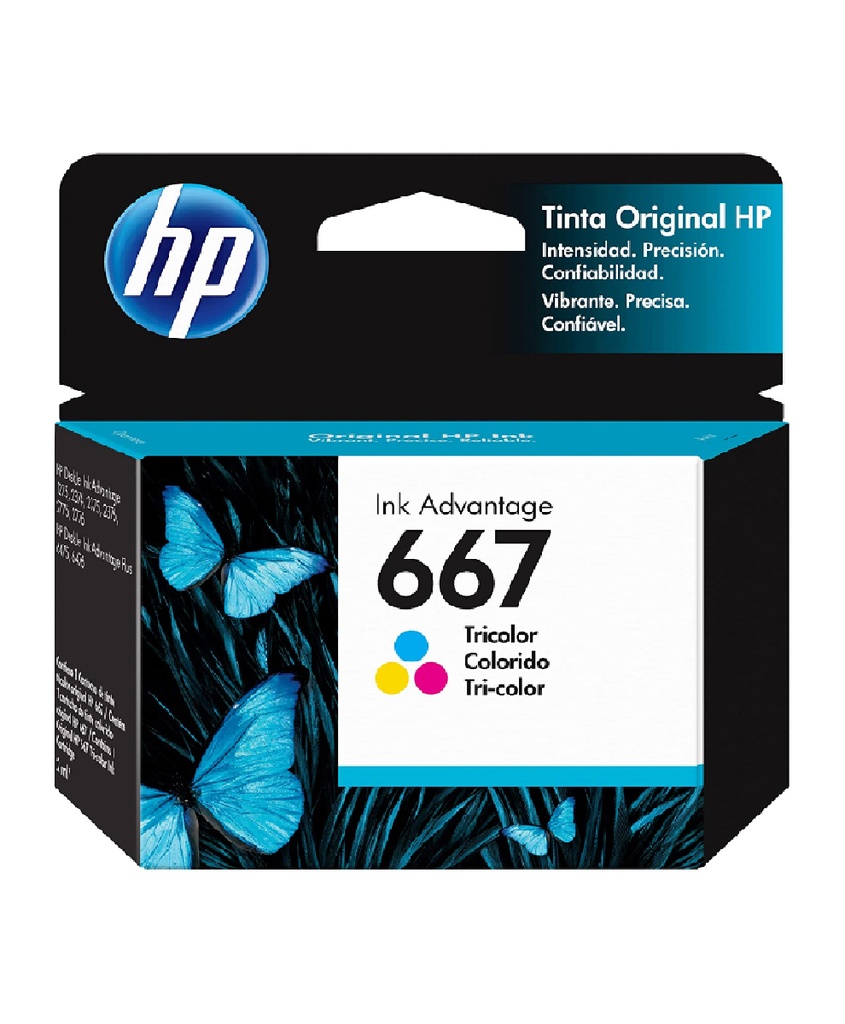 HP Ink 667 Tricolor