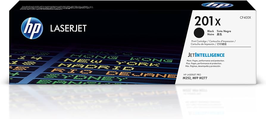 HP CF400X Black Toner 201X