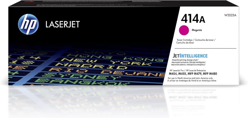 HP W2023 Magenta Toner 414A