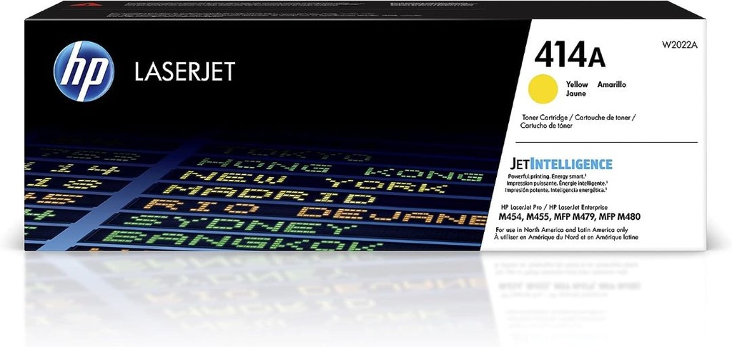 HP W2022A Yellow Toner 414A