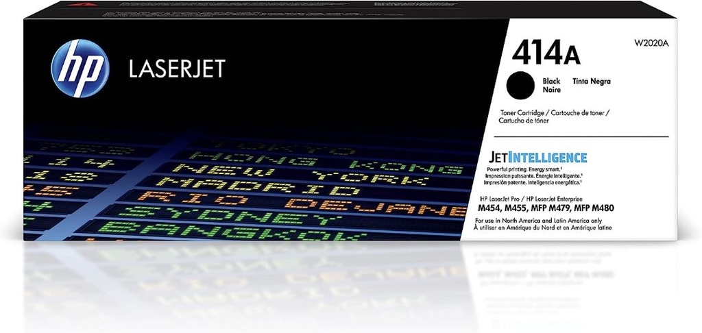 HP W2020A Black Toner 414A