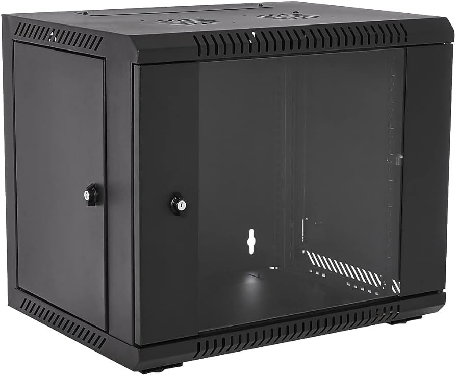 V7 9U Rack Wall Mount Enclosure
