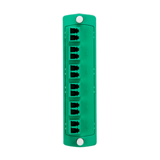Leviton SDX Single-Mode/APC Duplex LC 12 fibers