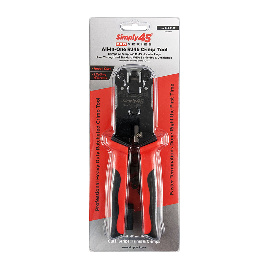 S45 HD RJ45 Crimp Tool
