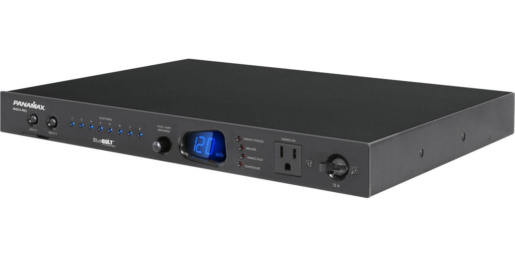 Panamax Blue Bolt 8-Port Power Line Conditioner