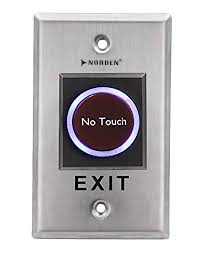 VS No Touch Exit Button