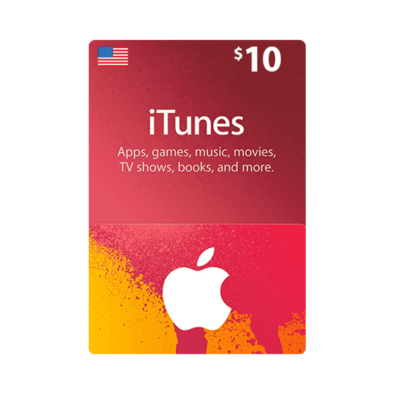 DIGITAL CODE iTunes $10US