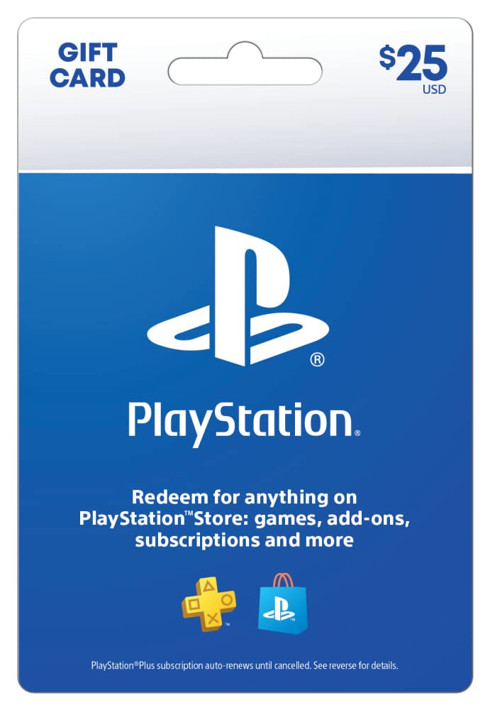 PSN Gift Card Code $25US