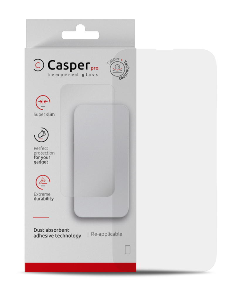 Casper iPhone 15P Temp Glass
