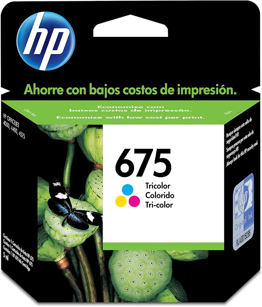 HP Ink 675 Tricolor