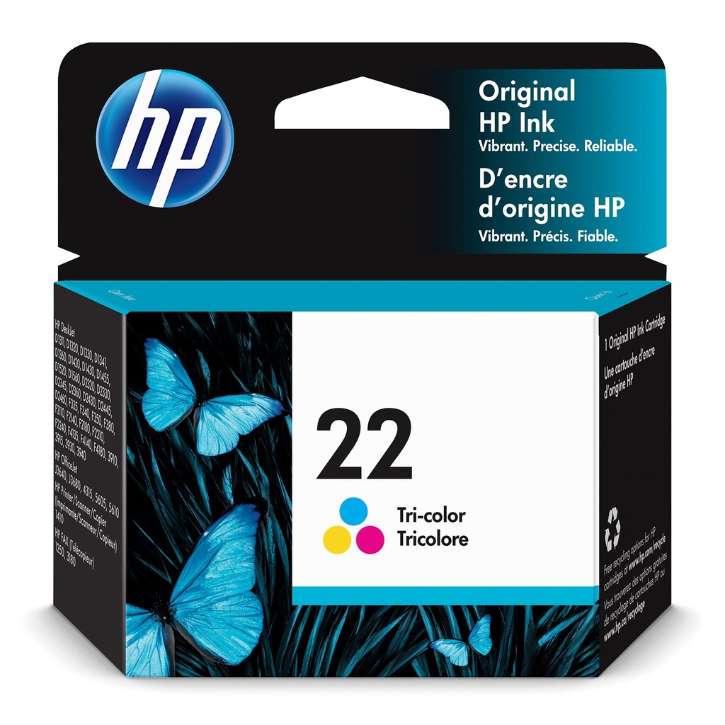 HP Ink 22 Tricolor