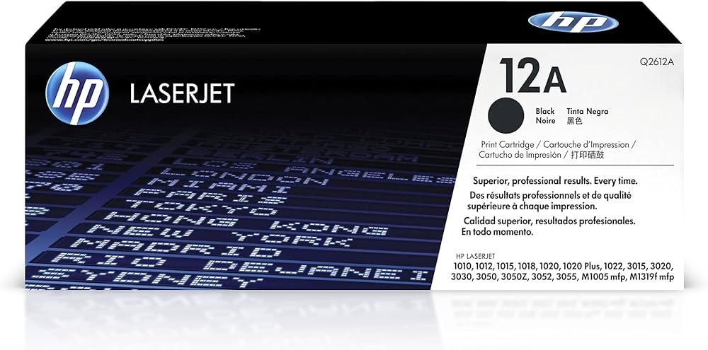 HP 12A Toner Black