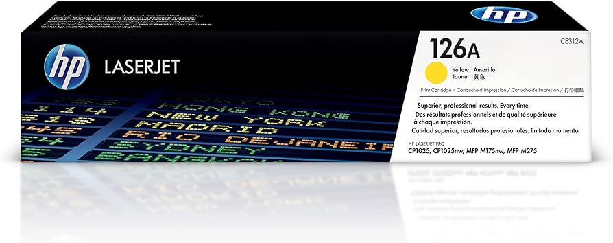 HP 126A Toner Yellow