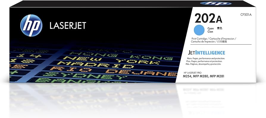 HP 202A Toner Cyan