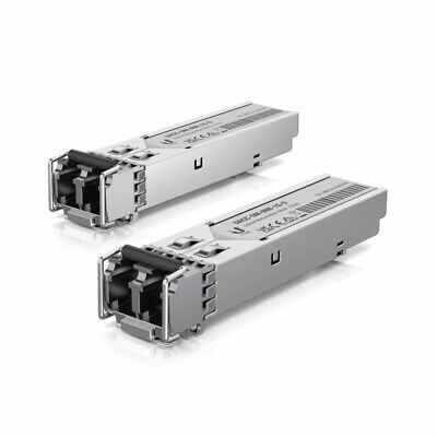 Ubiquiti 1G SFP Optical Module Multi-Mode 1Gbps 2pk