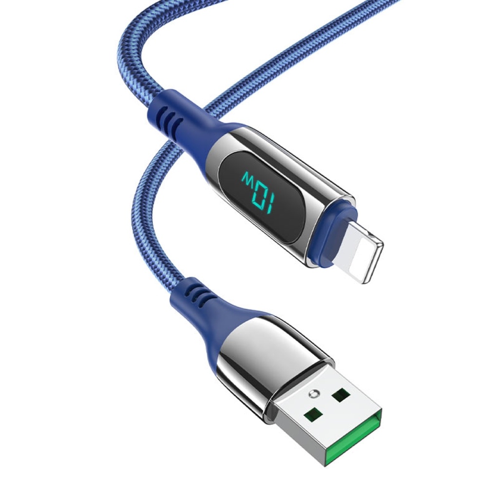 HOCO S51 Extreme charge cable LTG Blue