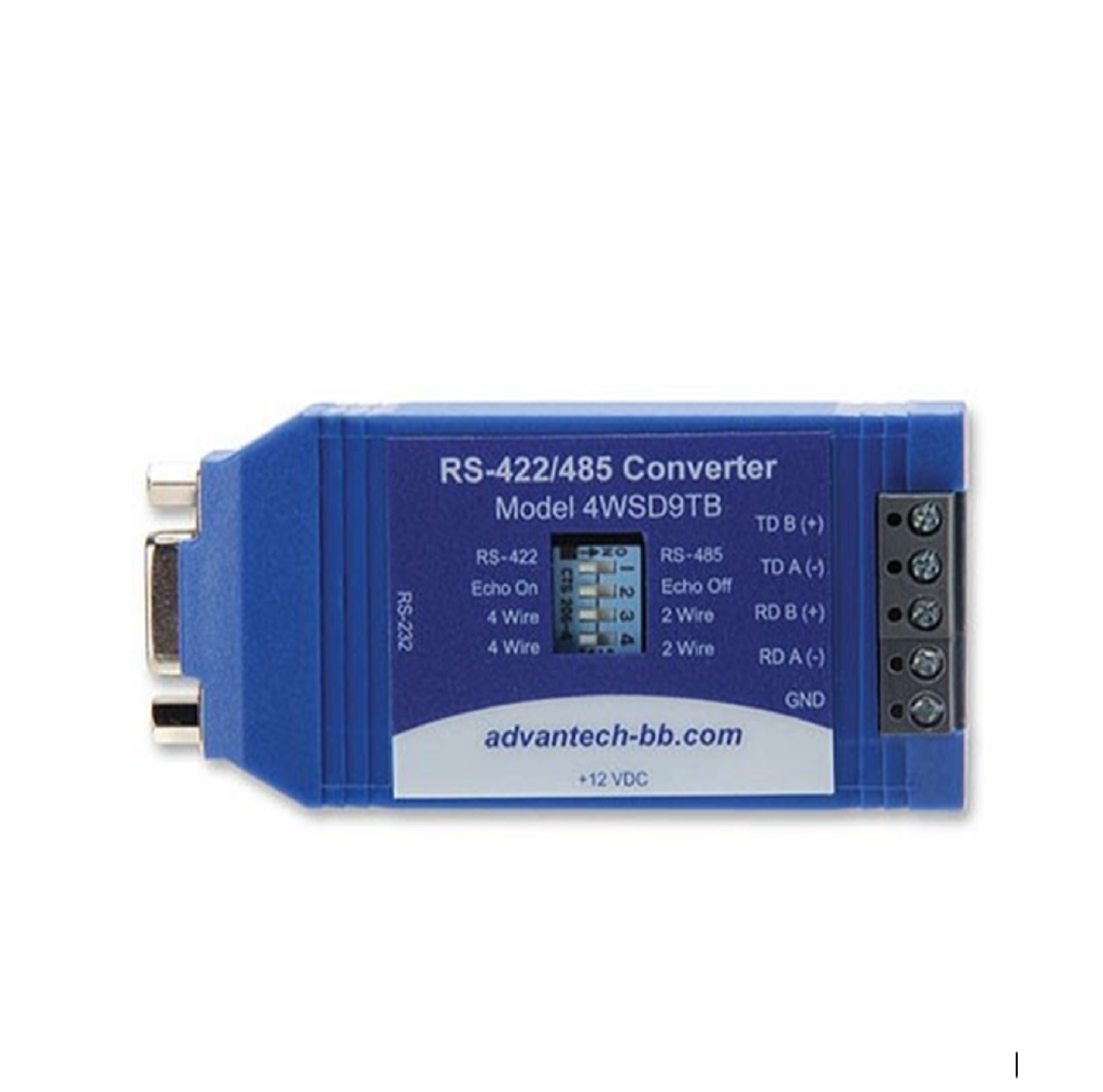 RS-232 (DB9 F) to RS-422/485 (TB)