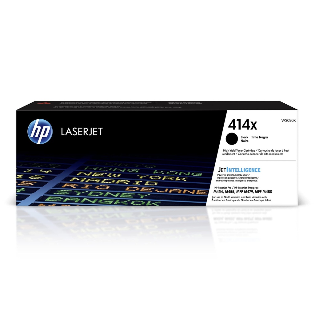 HP W2020X Black Toner 414X