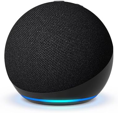 Amazon Echo Dot Smart Speaker with Alexa (Charcoal)