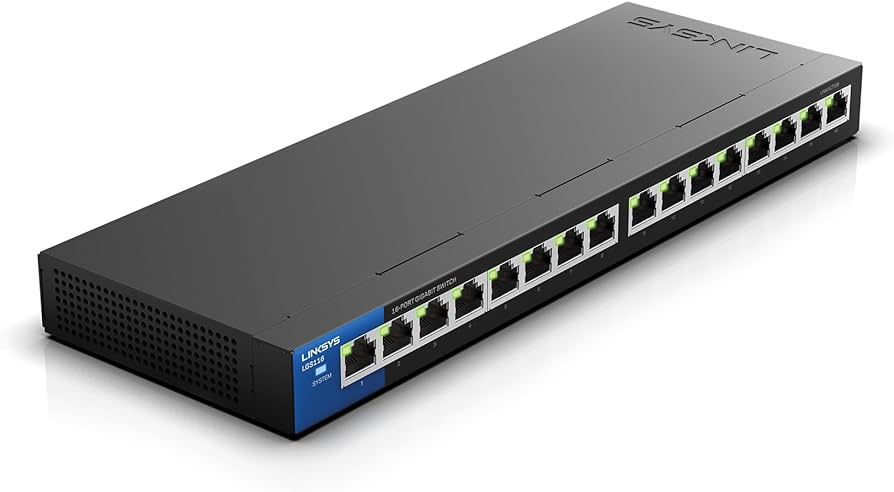 Linksys 16Port PoE Gigabit Switch