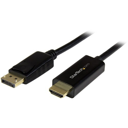 StarTech.com 3ft (1m) DisplayPort to HDMI Cable