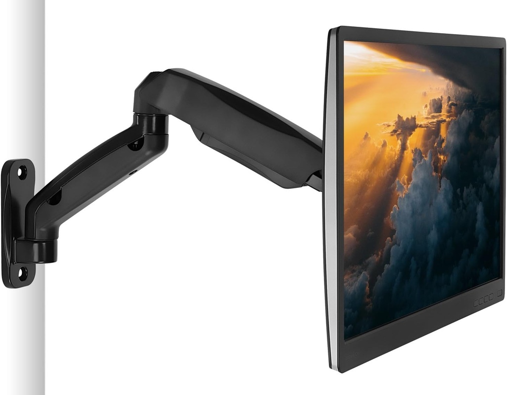 Mount-it Full Motion Monitor Wall Mount Arm