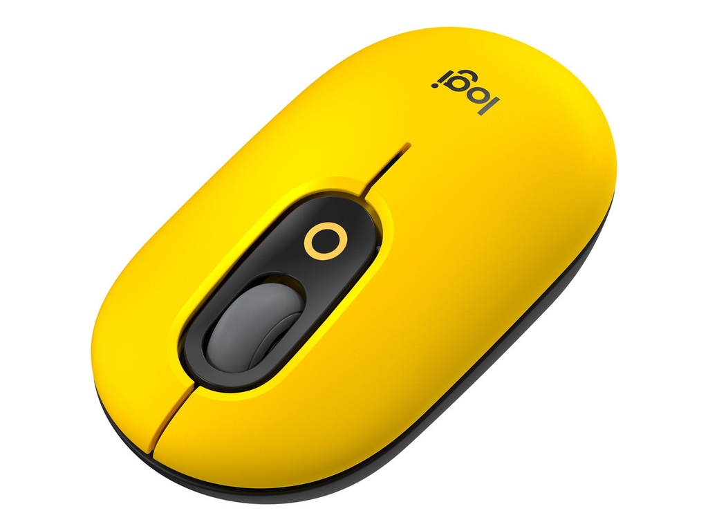 Logitech POP Mouse with Customizable Emojis Blast Yellow