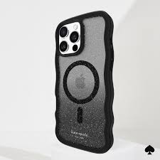 Kate Spade NY Wavy Case with MagSafe for iPhone16Pro - Nightfall