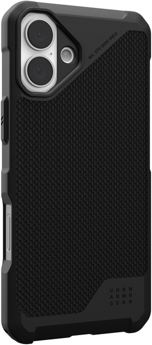 UAG Metropolis LT Case with MagSafe for 16 Plus - Kevlar Black
