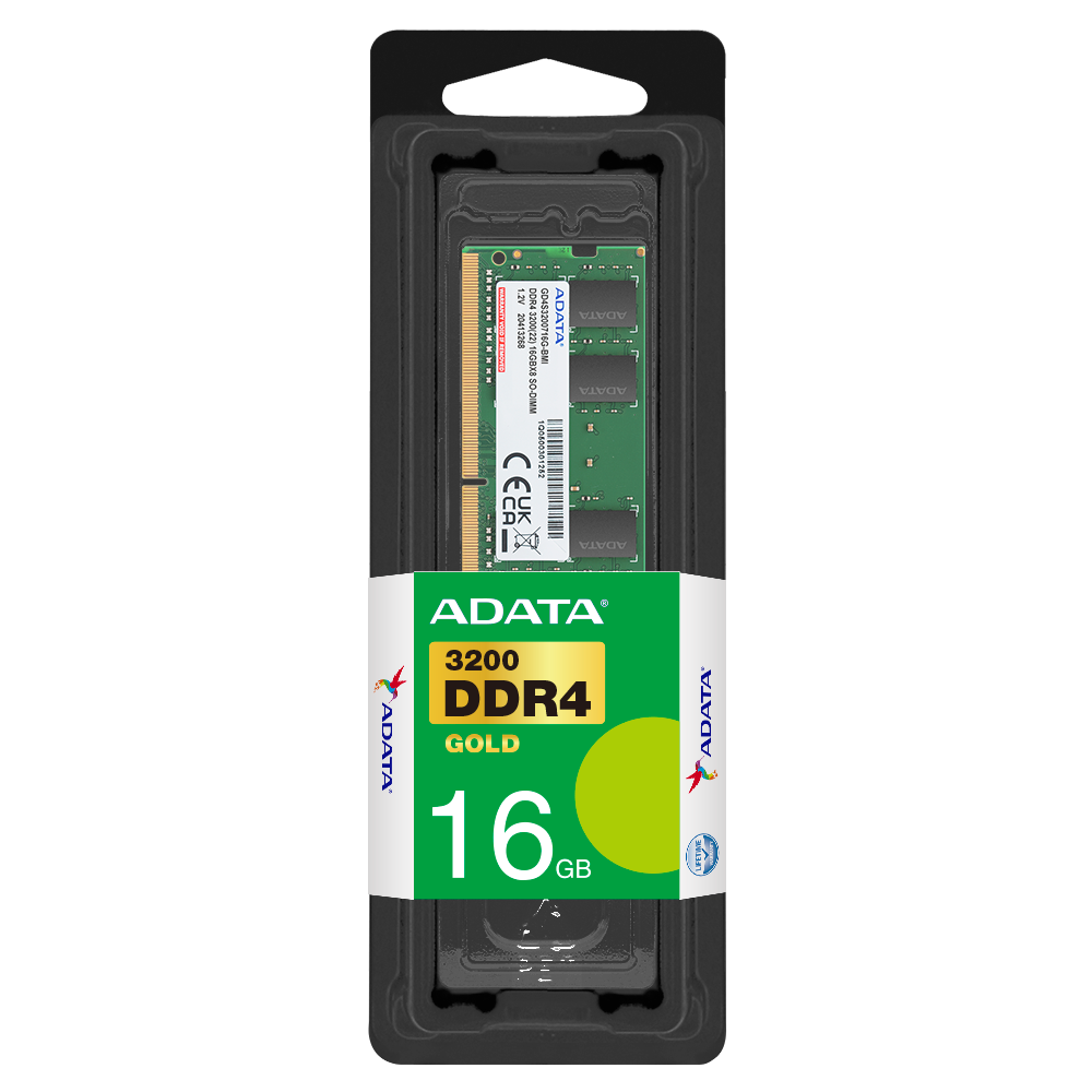 ADATA DDR4 16GB 3200 SO-DIMM Gold