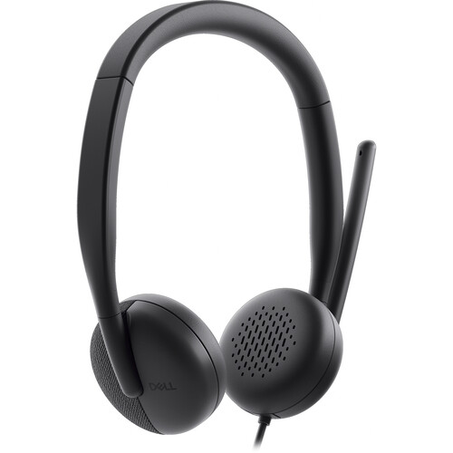Dell Wired headset with AI-based Noise cancellation Mic