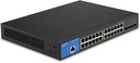 Linksys Linksys 24-Port Managed Gigabit Switch 4 10G SFP+ TAA