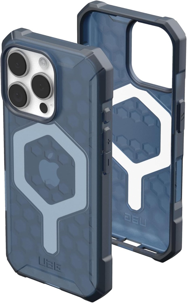 UAG Essential Armor Case with MagSafe for iPhone 16 Pro- Cloud blue