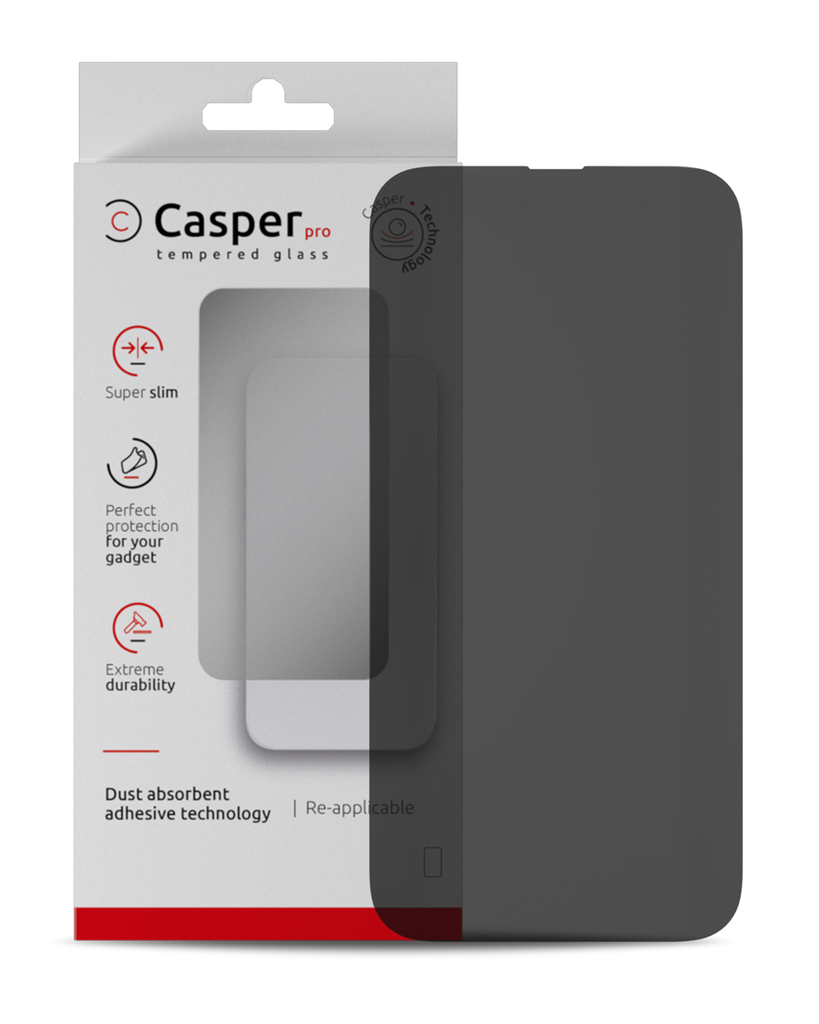 Casper Pro Tempered Glass Privacy for iPhone 14 Pro Max