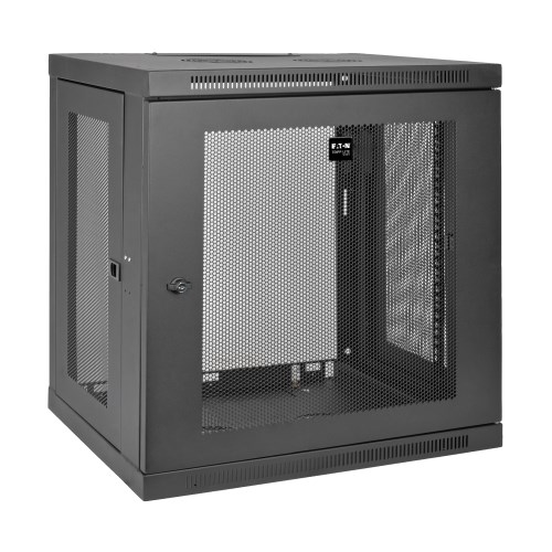 Tripp Lite SmartRack 12U Low-Profile Wall-Mount Small Rack Enclosure