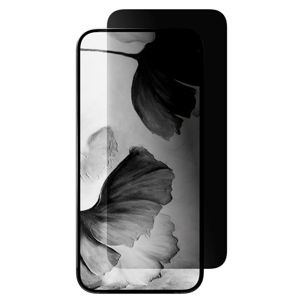 cellhelmet - Privacy  Tempered Glass Screen Protector iPhone 16 Pro Max - Clear