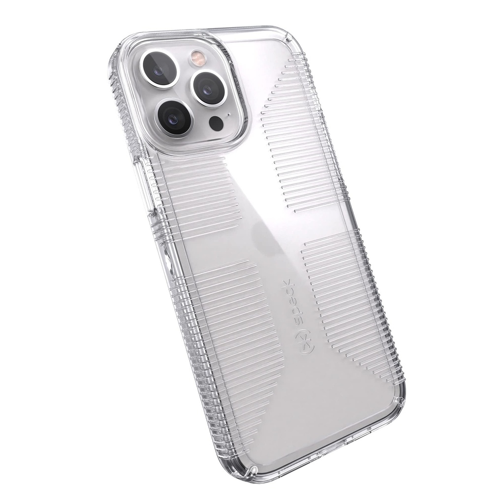 Speck - Gemshell Grip Case iPhone 13 Pro Max / 12 Pro Max - Clear