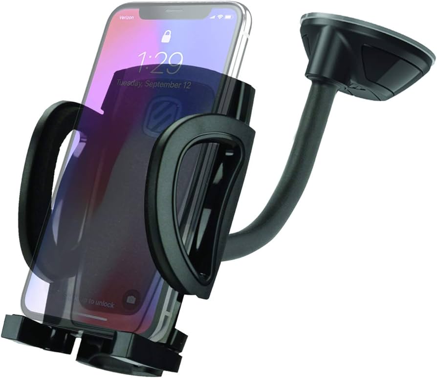 Scosche - 4 in 1 Universal Car Mount Kit - Black