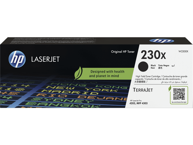 HP W2300X Black Laserjet Toner