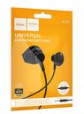 HOCO M125 Smart metal universal earphones with mic Black