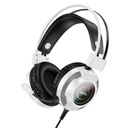 HOCO W110 Resource Wired Gaming Headphones - White