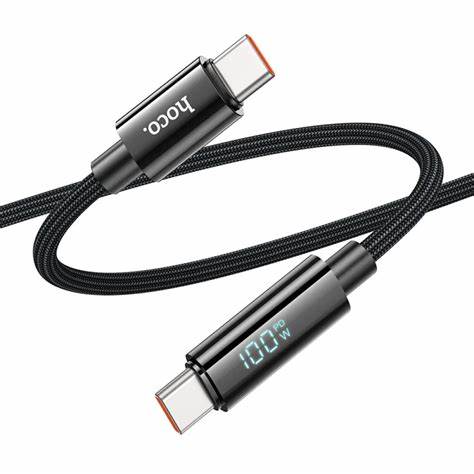 HOCO U125 Benefit charging cable with Display for iPhone