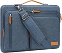 MOSISO 360 Protective Laptop Shoulder Bag, 15-15.6" Haze Blue