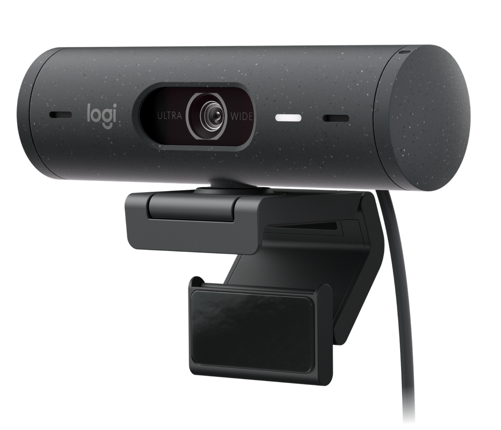 Logitech Brio 500 1080p HDR Webcam with Show mode  Graphite