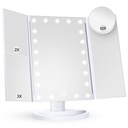 HUONUL Makeup Mirror with Lights - White