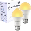 WYZE Bulb White, 800 Lumen, 90+CRI WiFi Tunable-White A19 Smart Light Bulb